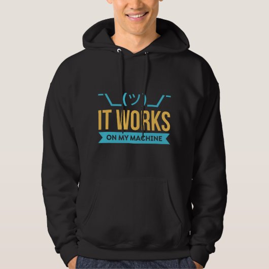 It works on my Machine - Programming パーカ (正面)