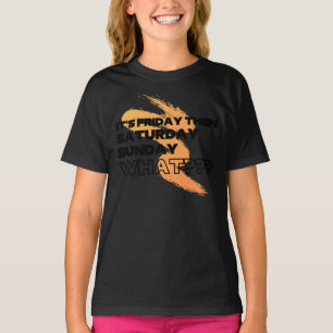 It&x27;s金曜日土曜日曜日何(オレンジ) Tシャツ