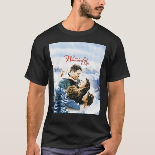 It&x27;s a Wonderful Life scene Graphic T-Shirt Tシャツ (正面)