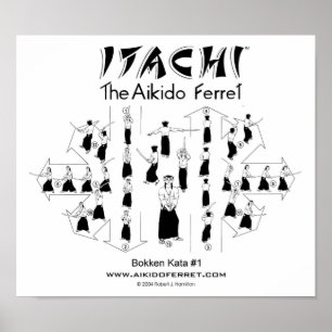 Itachi Bokken Kata #1ポスター ポスター
