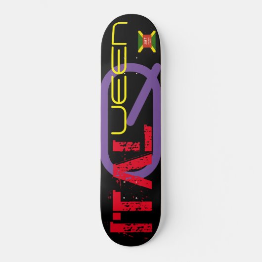 ITAL QUEEN SKATEBOARDS / JMT USA スケートボード (正面)