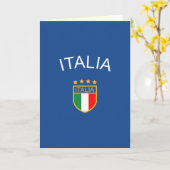 Italia カード (黄色い花)