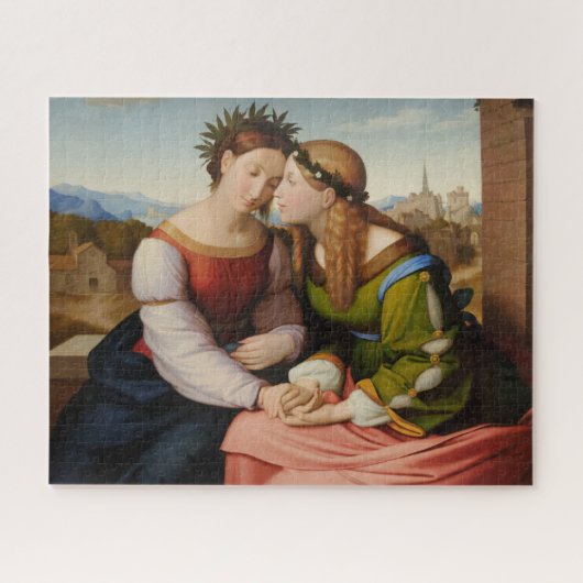 Italia and Germania (Italy and Germany as Sisters) ジグソーパズル (横)
