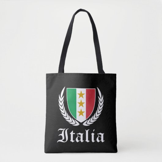 Italia Crest トートバッグ (正面)