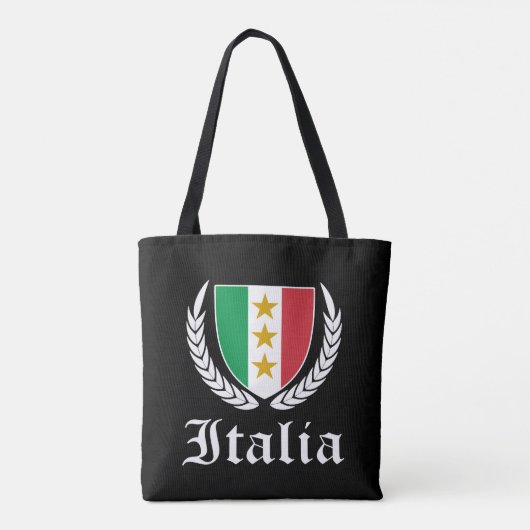 Italia Crest トートバッグ (裏面)