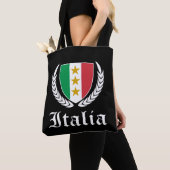 Italia Crest トートバッグ (クローズアップ)