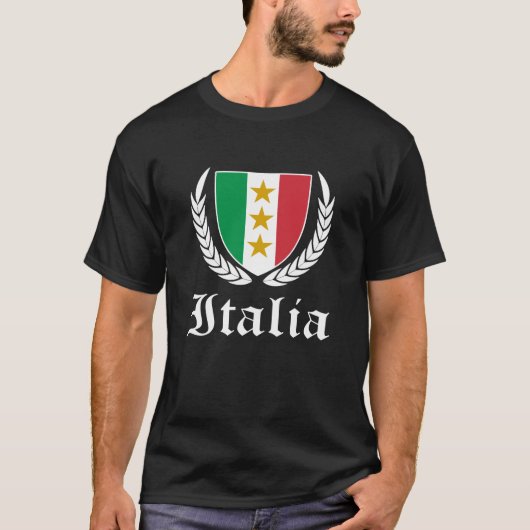 Italia Crest Tシャツ (正面)