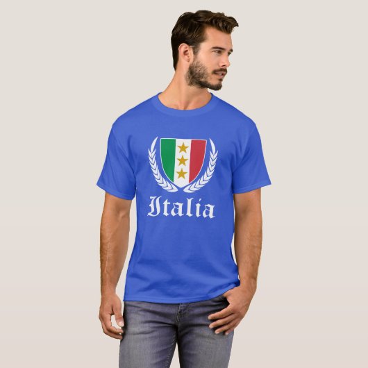 Italia Crest Tシャツ (正面フル)