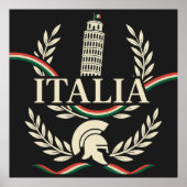 Italia Heritage Crest ポスター (正面)