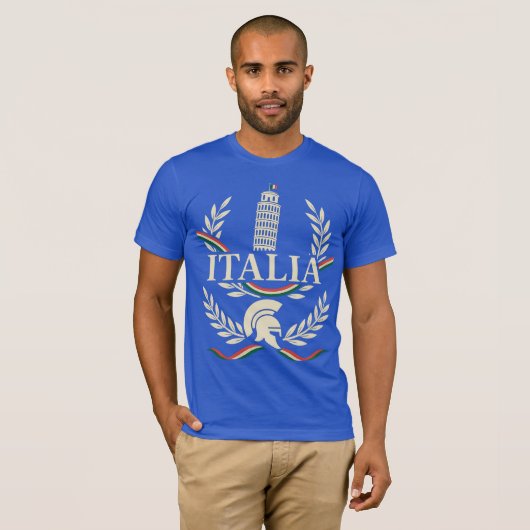 Italia Heritage Crest Tシャツ (正面フル)