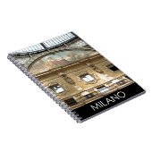 ITALIA MILANO ノートブック (右側)