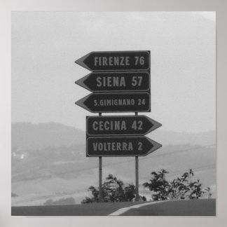 Italia - Toskana ポスター