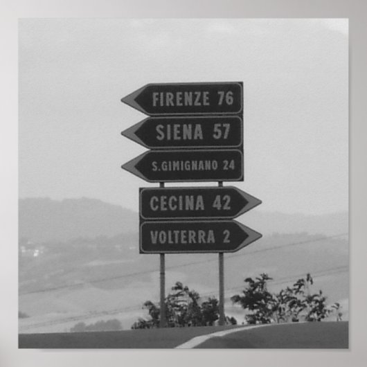 Italia - Toskana ポスター (正面)