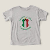 Italian Angel Christmas Flag Personalized Women's  (デザイン正面)