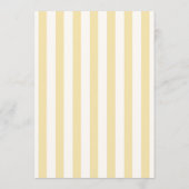 Italian Baby Shower Special Delivery Lemon Pasta  招待状 (裏面)