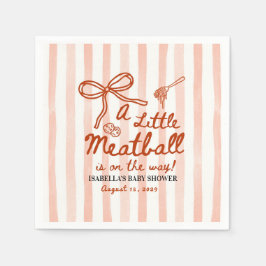 Italian Baby Shower Theme スタンダードカクテルナプキン