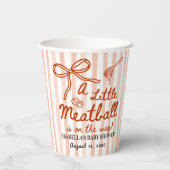 Italian Baby Shower Theme 紙コップ (裏面)