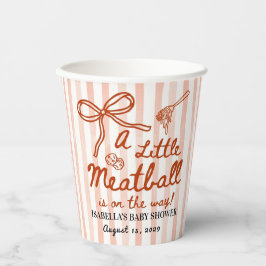 Italian Baby Shower Theme 紙コップ