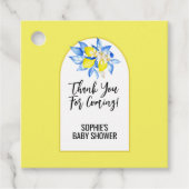 Italian Blue Tiles, Ciao Baby, Yellow Lemons  フェイバータグ (正面)