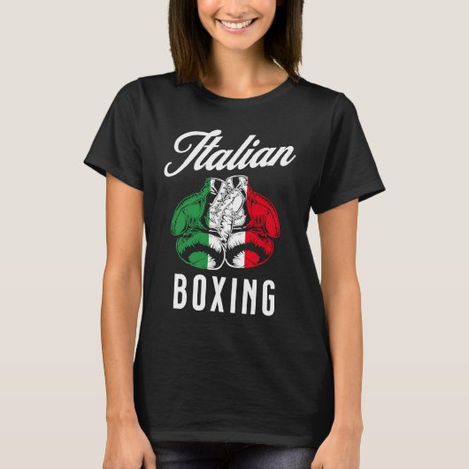 Italian Boxing   Boxing  3 Tシャツ (正面)