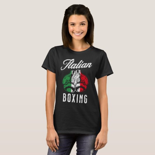 Italian Boxing   Boxing  5 Tシャツ (正面フル)