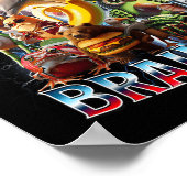 Italian Brain Rot Italian Brainrot Funny Memes Boy ポスター (角)