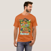 Italian Brainrot CartoonStyle Viral Gen Z Meme Col Tシャツ (正面フル)
