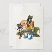 Italian Brainrot Funny Meme Kids 10th Birthday 招待状 (裏面)