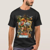 Italian Brainrot Meme Chaos Collage Tシャツ (正面)