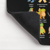 Italian Brainrot Meme For Kids Boy Men Women  マウスパッド (コーナー)