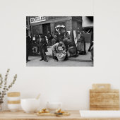 Italian Bread Peddlers: 1900 ポスター (キッチン)