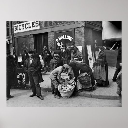 Italian Bread Peddlers: 1900 ポスター (正面)