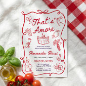 Italian Bridal Shower Invitation, That's Amore  招待状