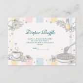 Italian Café Doodle Diapper Raffle エンクロージャーカード (正面)