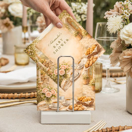 Italian Café Garden Baby Shower スタンダードカクテルナプキン