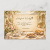 Italian Café Garden Diapper Raffle エンクロージャーカード (正面)