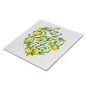 Italian Ceramic Lemon La Dolce Vita タイル (側面)
