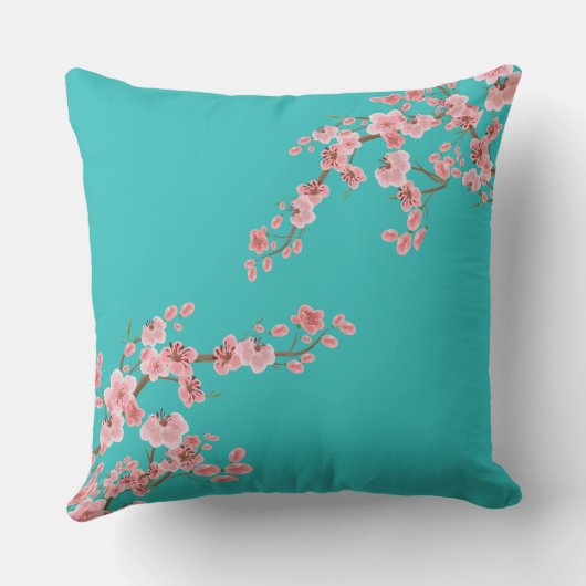 Italian Cherry Blossoms クッション (裏面)