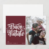 Italian Christmas  シーズンカード (正面/裏面)