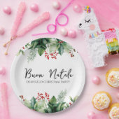 Italian Christmas Buon Natale Party ペーパープレート (パーティー)