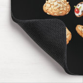 Italian Christmas Cookie Xmas Holiday Men Women Ki マウスパッド (コーナー)