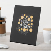 Italian Christmas Tis The Season For Pizzelles 台座サイン (インサイチュ)