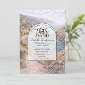 Italian Cinque Terre That’s Amore Bridal Shower 招待状 (スタンド正面)