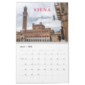 Italian cities 2026 calendar カレンダー (3月 2026)