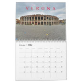 Italian cities 2026 calendar カレンダー (1月 2026)