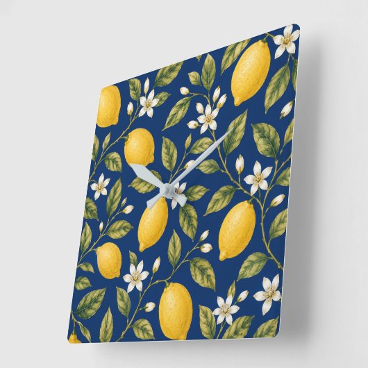 Italian Citrus Wall Clock スクエア壁時計 (傾斜)