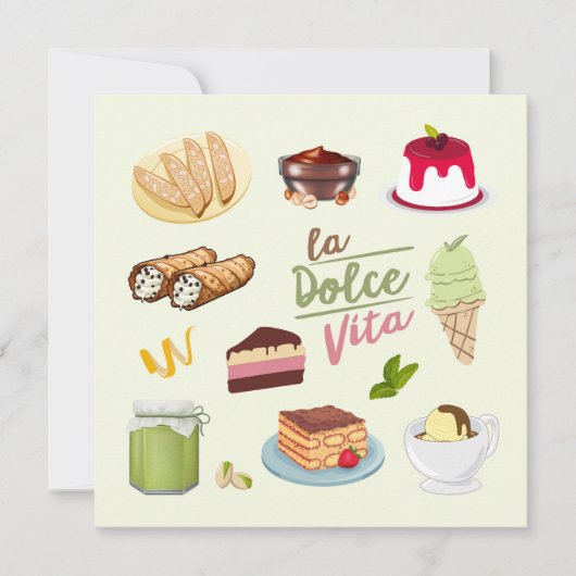 Italian Desserts Sweets (正面)