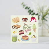 Italian Desserts Sweets カード (スタンド正面)