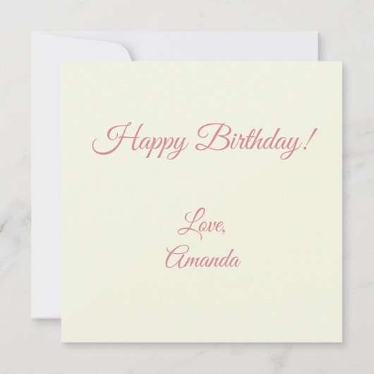 Italian Desserts Sweets カード (裏面)