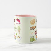 Italian Desserts Sweets マグカップ (中央)